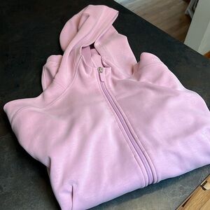 Lululemon light pink, soft stream jacket/sweater.